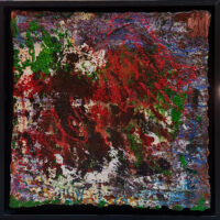 Huile et pastel à l'huile sur toile - 30 x 30 cm - N°2 de Mars 2026